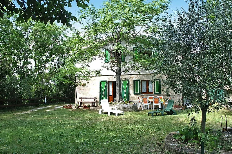 Exterieur vakantiehuis (zomer)