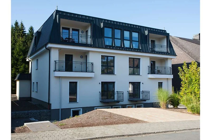 Exterieur vakantiehuis (zomer)