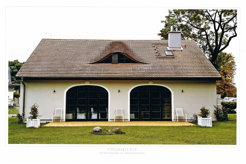 Außenseite Ferienhaus (Sommer)
