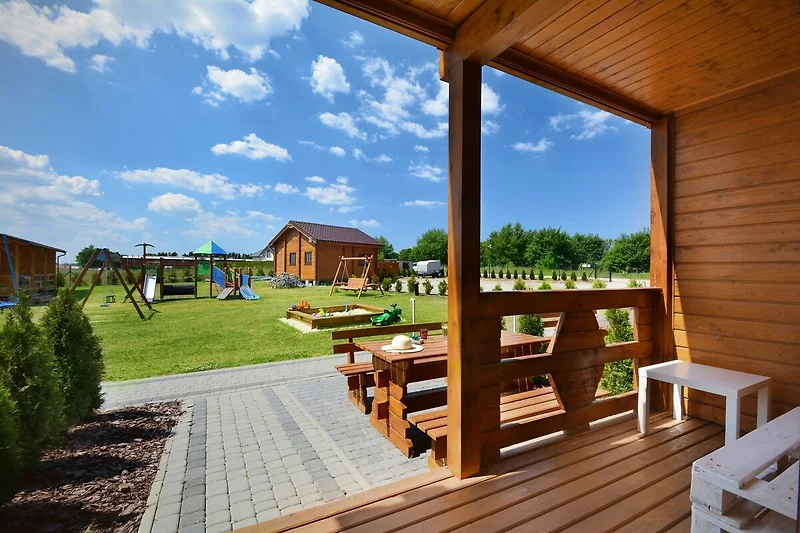 Aussicht vom Ferienhaus (Sommer)