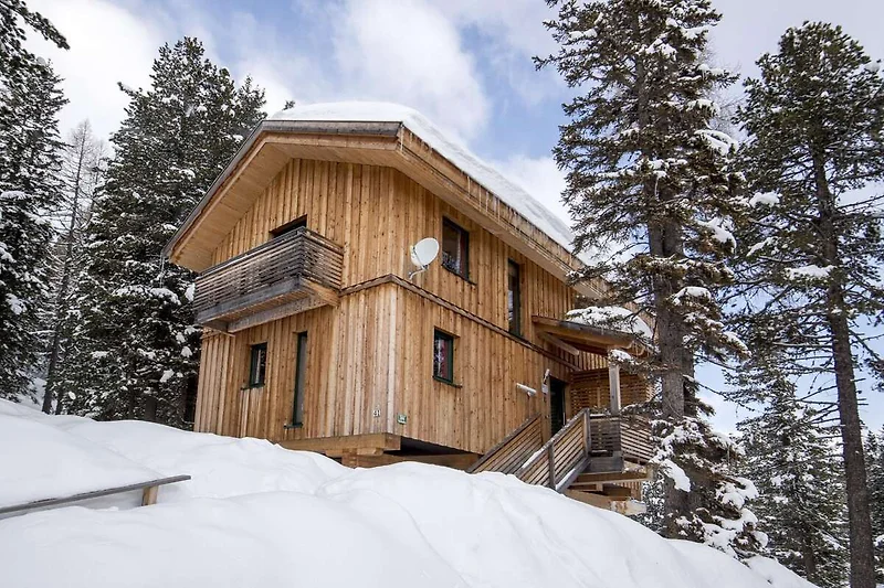 Exterieur vakantiehuis (winter)
