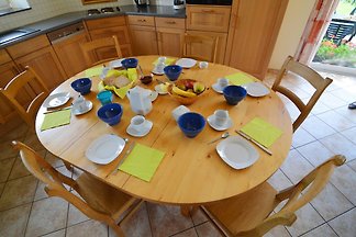 Gîte met uitzicht op het meer