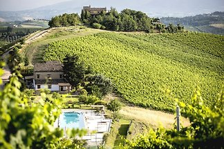 Wohnung bei Assisi mit Pool und Whirlpool
