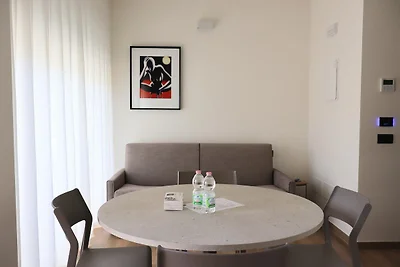 En una residencia con aire acondicionado y...