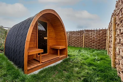 Luxuriöses Ferienhaus mit Außensauna