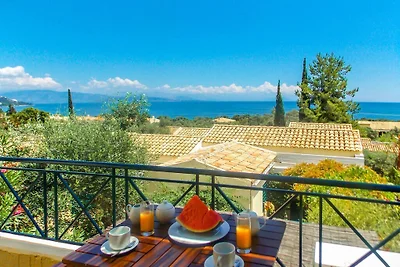 Wohnung in Barbati mit Meerblick