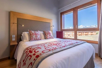 Apartment in Arc mit Blick auf den Mont Blanc