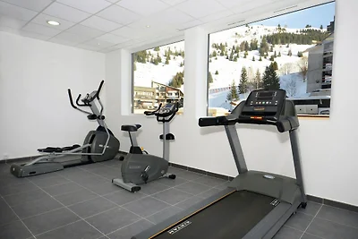 Chalet in Auris-en-Oisans met Balkonuitzicht