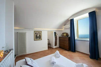 Villa a Praiano con piscina vista mare