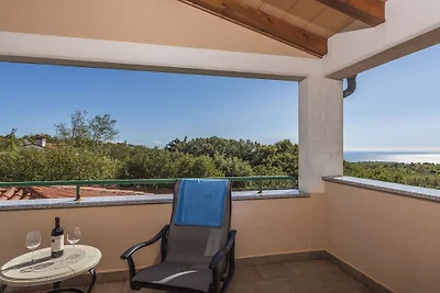 Villa en Koromacno con piscina