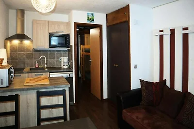 Apartment in Vars mit Blick auf die Pisten