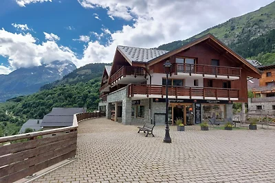 Malerische Wohnung in Vaujany mit Bergblick