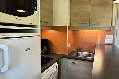 Wohnung in Plagne 1800 mit Bergblick