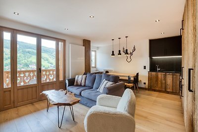 Warme Wohnung im Herzen von Megeve