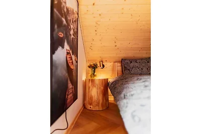 Ferienhaus mit privatem Whirlpool in Stecówka