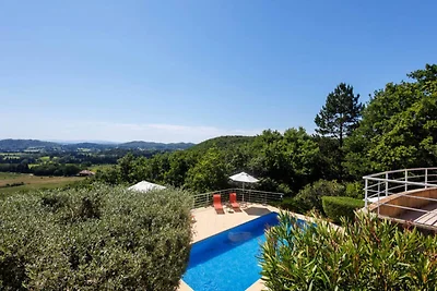 Villa in Rochefort-du-Gard mit Poolblick