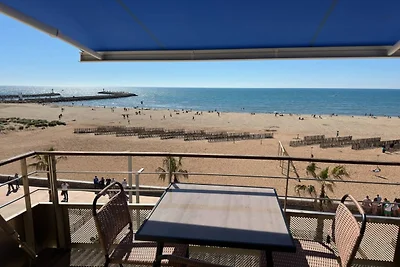 Appartement aan zee met uitzicht