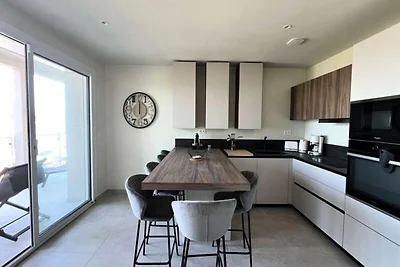 Appartement bij het strand van Garonne met ui...