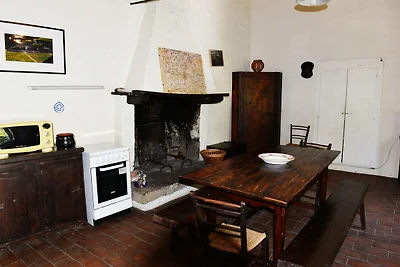 Rustico appartamento con piscina