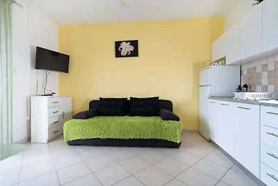 Apartment mit einem Schlafzimmer und Terrasse