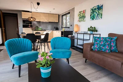 Luxuriöse Waldlodge mit privatem Garten