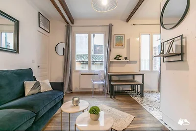 Charmant appartement - 1 slaapkamer/4 badkame...