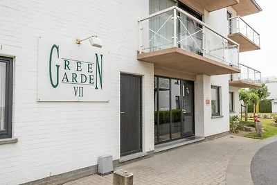 Middelkerke appartement met tuinterras