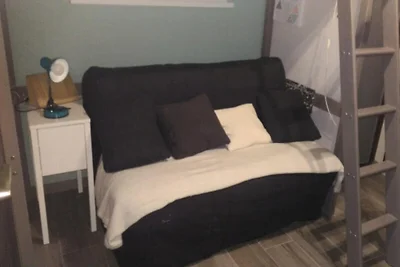 Apartment in Les Carroz mit Blick auf die...