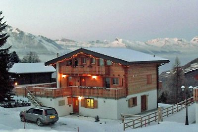 Luxuriöses Chalet mit Whirlpool in La Tzoumaz