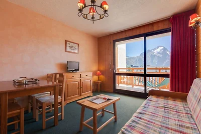 Apartment in Les Deux Alpes mit Balkon