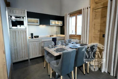 Apartment in Les Houches mit Spa und Pool