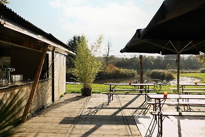 Luxus-Glamping mit Badezimmer im Horsterwold
