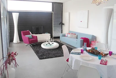 Chalet con caminetto in un villaggio vacanze