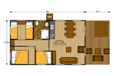 Tenda lodge al Bedafse Bergen