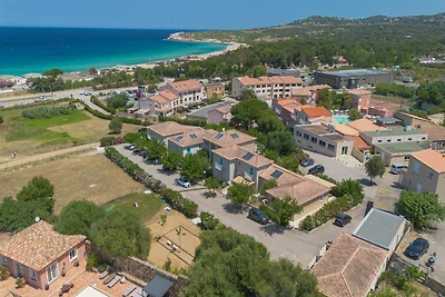 Ferienhaus in Algajola, 100 m vom Strand