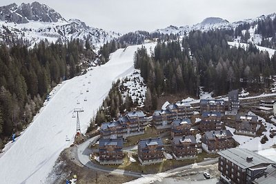 Chalet met uitzicht op de bergen