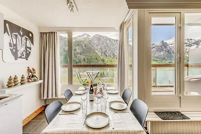 Apartment in Tignes mit direktem Zugang zu de...