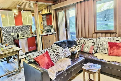 Apartment in Tignes mit Blick auf die Berge