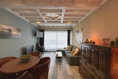 Appartement aan de kust in België voor 4...