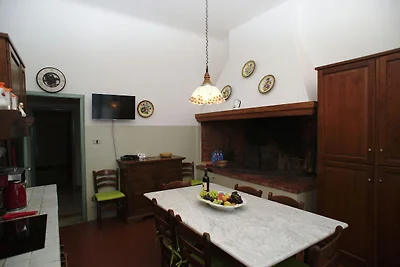Ein Teil einer schönen Villa mit Aussicht