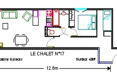 2 Zimmer für 6 Personen