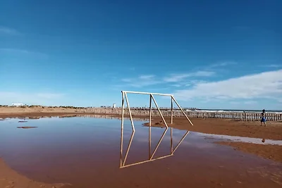 Strandapartment mit Außenbereich