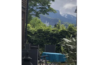Braun mit Schlossblick