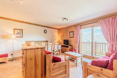 Apartment in Arc mit Blick auf den Mont Blanc