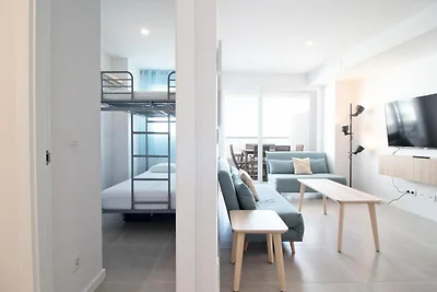 Appartement in Canet met uitzicht op zee en...