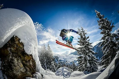 Studio in La Perrière mit Bergblick