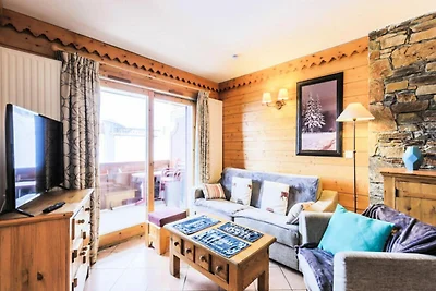 Apartment in La Plagne mit Blick auf den Mont...