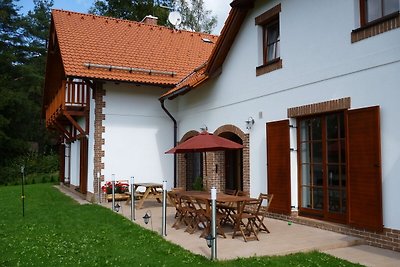 Moderne Villa in Lipno nad Vltavou mit Sauna