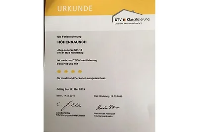 Ferienwohnung in Bad Hindelang mit Wifi