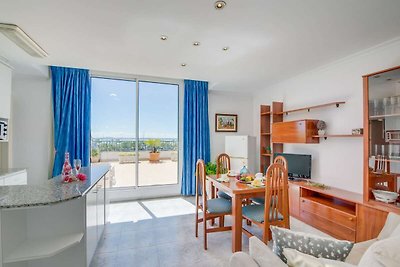 Apartment mit Meerblick von der Terrasse